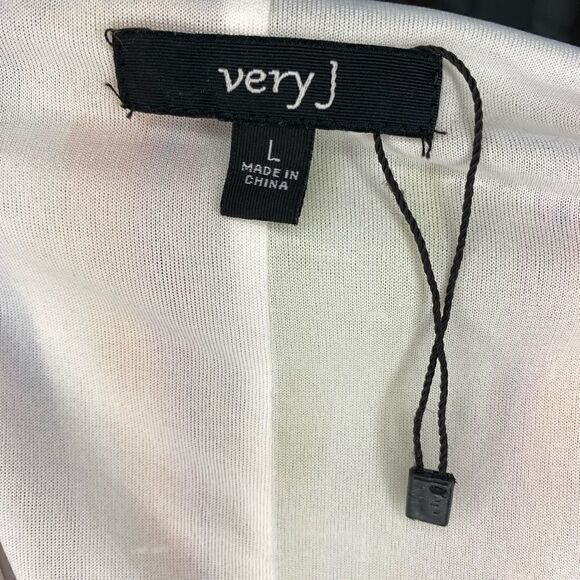 NWOT Very J Boutique spaghetti strap dress Size L - Picture 3 of 3